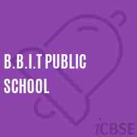 B.B.I.T Public School Logo