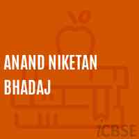Anand Niketan Bhadaj School Logo