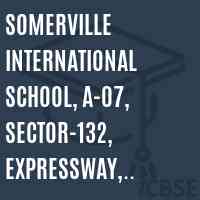 Somerville International School, A-07, Sector-132, Expressway, NOIDA Logo