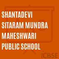 Shantadevi Sitaram Mundra Maheshwari Public School Logo