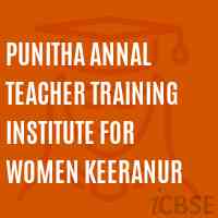 Punitha Annal Teacher Training Institute For Women Keeranur Logo
