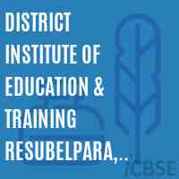 District Institute of Education & Training Resubelpara, East Garo Hills Logo