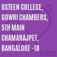 Osteen College, Gowri Chambers, 5th Main Chamarajpet, Bangalore -18 Logo
