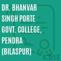 Dr. Bhanvar Singh Porte Govt. College, Pendra (Bilaspur) Logo