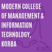 Modern College of Management & Information Technology, Korba Logo