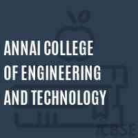 Annai College of Engineering and Technology Logo