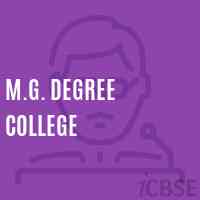 M.G. Degree College Logo