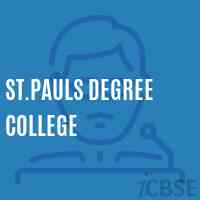 St.Pauls Degree College Logo