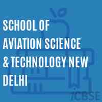 School of Aviation Science & Technology New Delhi Logo