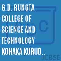 G.D. Rungta College of Science And Technology Kohaka Kurud Road Bhilai Logo