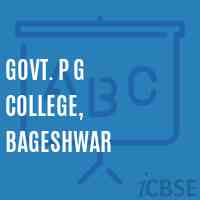 Govt. P G College, Bageshwar Logo