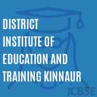 District Institute of Education and Training Kinnaur Logo