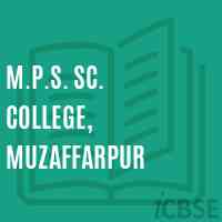 M.P.S. Sc. College, Muzaffarpur Logo