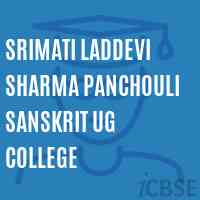 Srimati Laddevi Sharma Panchouli Sanskrit UG college Logo