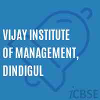 Vijay Institute of Management, Dindigul Logo