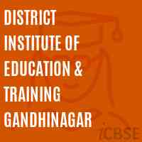 District Institute of Education & Training Gandhinagar Logo