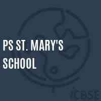 Ps St. Mary'S School Logo