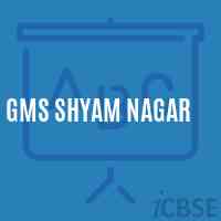 Gms Shyam Nagar Middle School Logo
