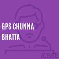 Gps Chunna Bhatta Primary School Logo