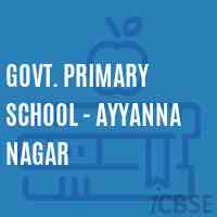 Govt. Primary School - Ayyanna Nagar Logo
