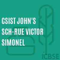 Csist John'S Sch-Rue Victor Simonel Primary School Logo