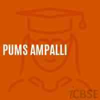 Pums Ampalli Middle School Logo