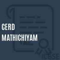 Cerd Mathichiyam Primary School Logo