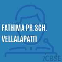 Fathima Pr.Sch. Vellalapatti Primary School Logo