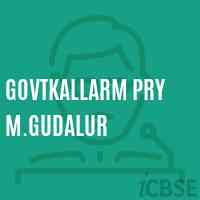 Govtkallarm Pry M.Gudalur Primary School Logo