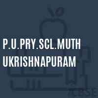 P.U.Pry.Scl.Muthukrishnapuram Primary School Logo