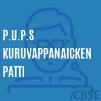 P.U.P.S Kuruvappanaickenpatti Primary School Logo