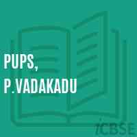 Pups, P.Vadakadu Primary School Logo