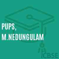 Pups, M.Nedungulam Primary School Logo