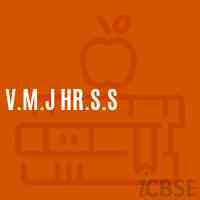 V.M.J Hr.S.S Senior Secondary School Logo