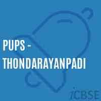 Pups - Thondarayanpadi Primary School Logo
