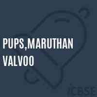 Pups,Maruthan Valvoo Primary School Logo
