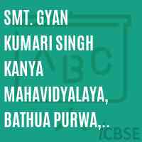 Smt. Gyan Kumari Singh Kanya Mahavidyalaya, Bathua Purwa, Gorakhpur College Logo