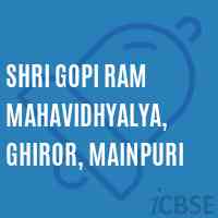 Shri Gopi Ram Mahavidhyalya, Ghiror, Mainpuri College Logo