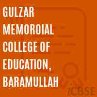 Gulzar Memoroial College of Education, Baramullah Logo