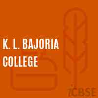 K. L. Bajoria College Logo