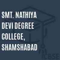 Smt. Nathiya Devi Degree College, Shamshabad Logo