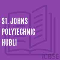 St. Johns Polytechnic Hubli College Logo