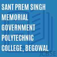 Sant Prem Singh Memorial Government Polytechnic College, Begowal Logo