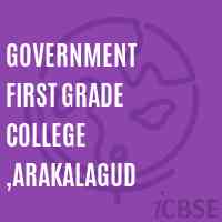 Government First Grade College ,Arakalagud Logo