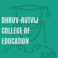 Dhruv-Rutvij College of Education Logo