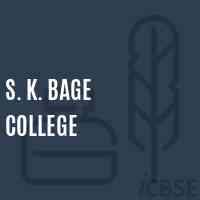 S. K. Bage College Logo