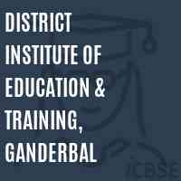 District Institute of Education & Training, Ganderbal Logo