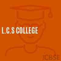 L.C.S College Logo