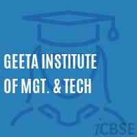 Geeta Institute of Mgt. & Tech Logo