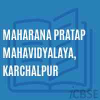 Maharana Pratap Mahavidyalaya, Karchalpur College Logo
